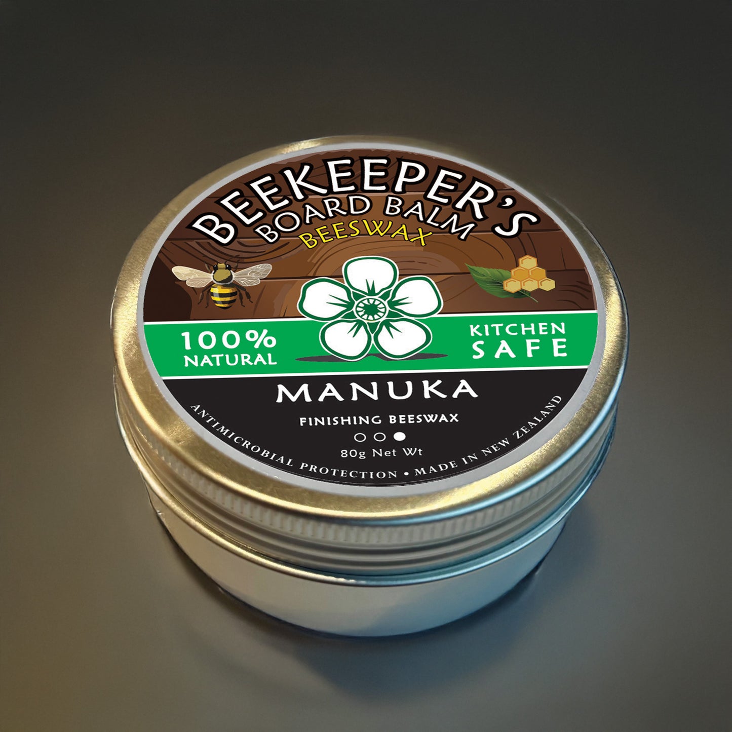 Beekeeper’s Board Balm — Manuka (80g)