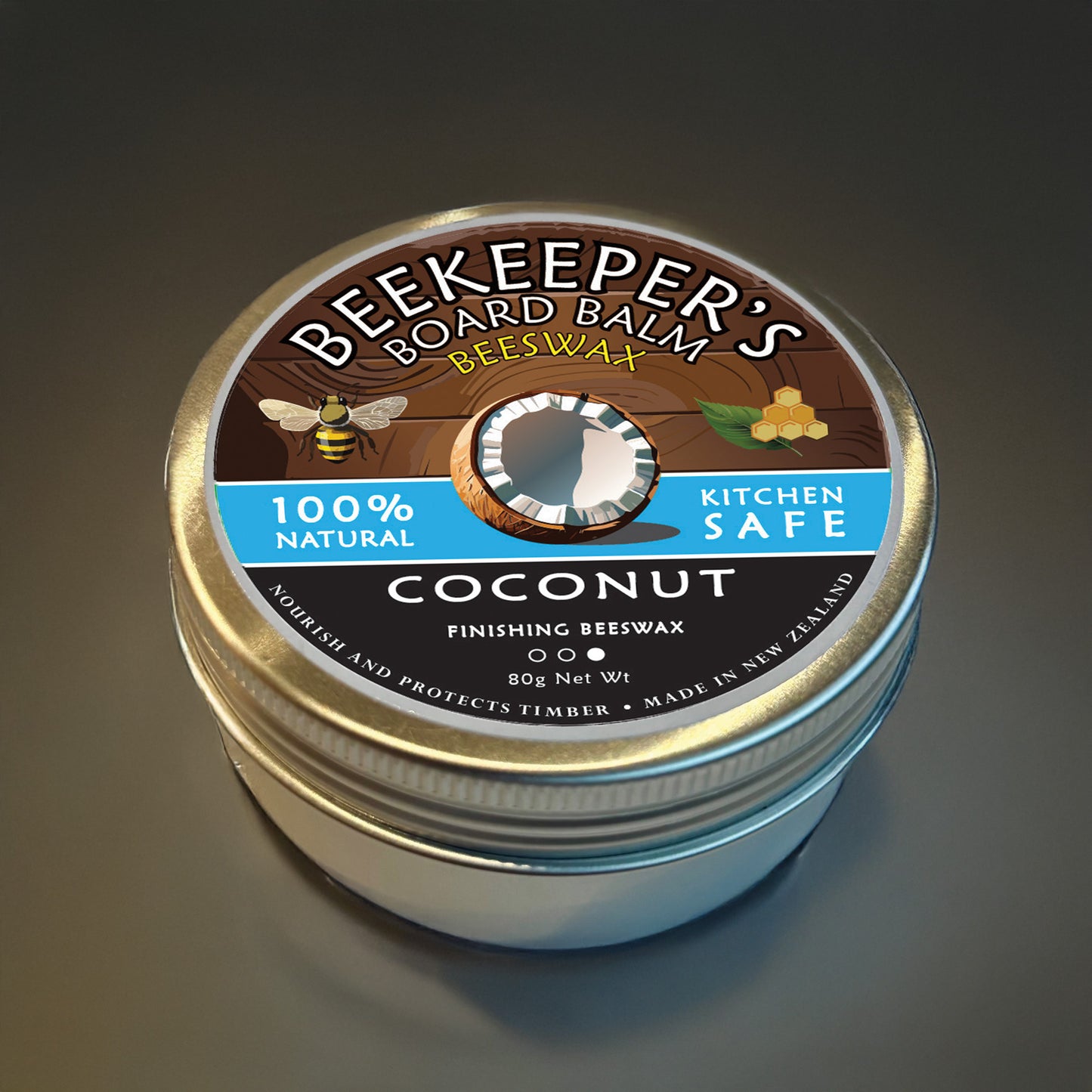 Beekeeper’s Board Balm — Coconut (80g)
